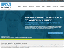Tablet Screenshot of bearence.com